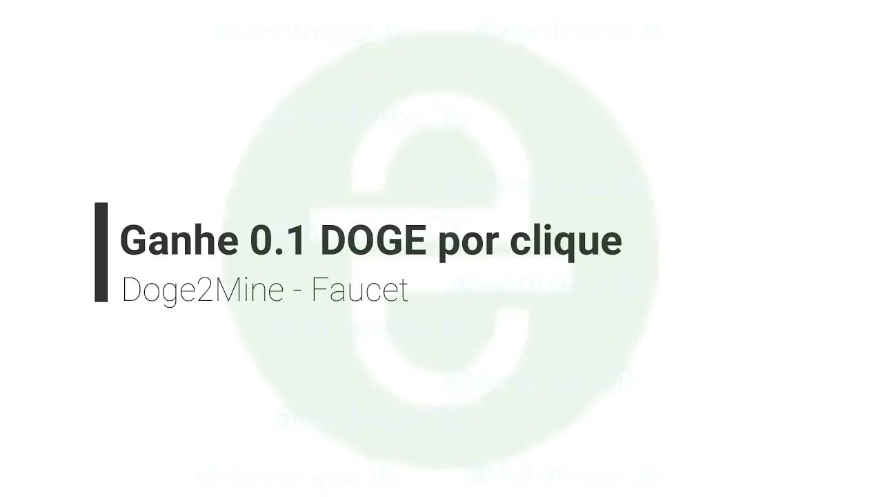 Finalizado - Faucet - Doge2Moon - 0.1 por clique saque com 25, bora!