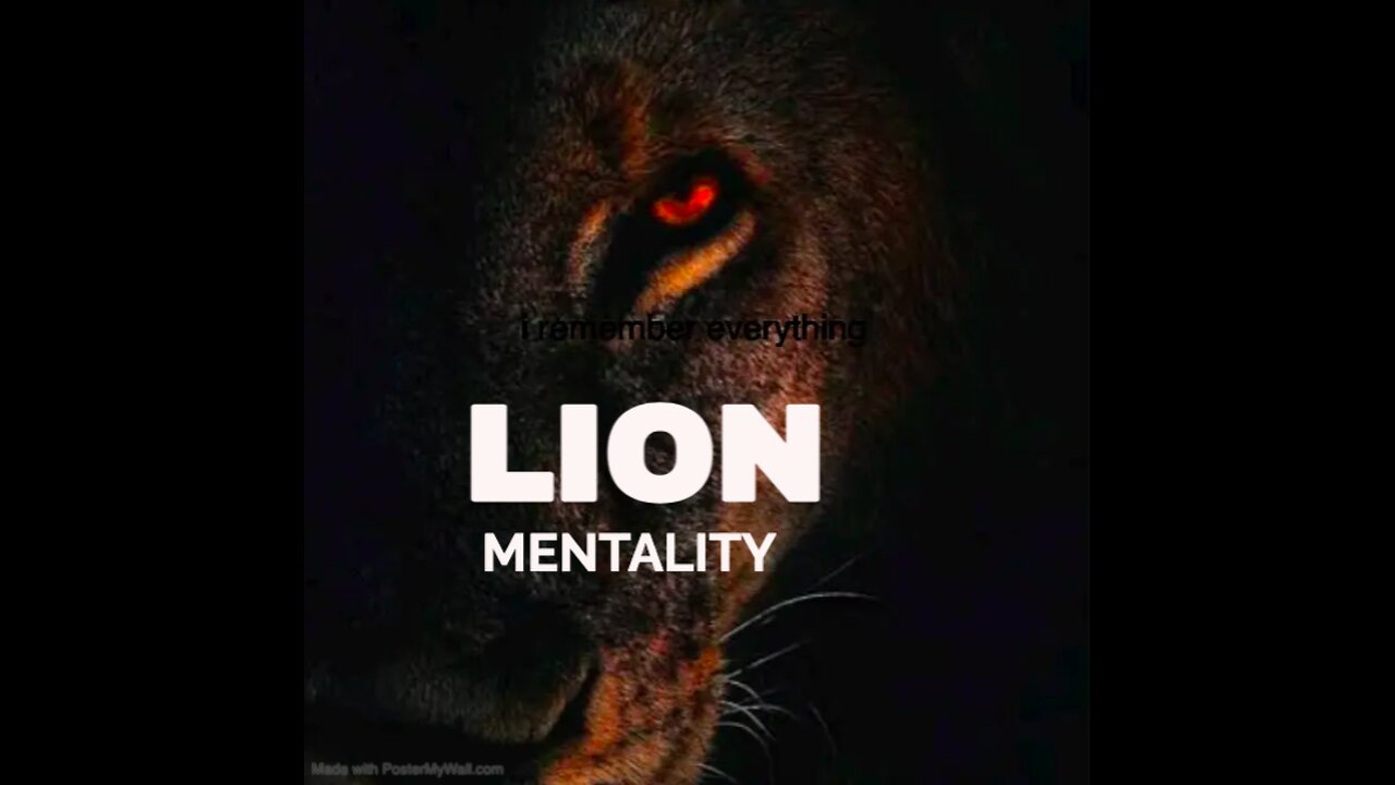 Lion Mentality - Motivational Video