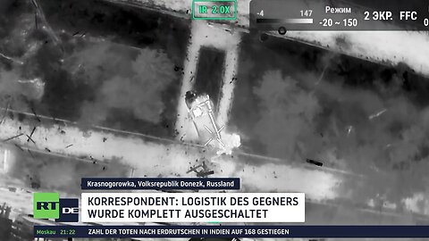 Exklusiv aus DVR: Einheit "Sturm 110" vernichtet 120 Militär-Fahrzeuge