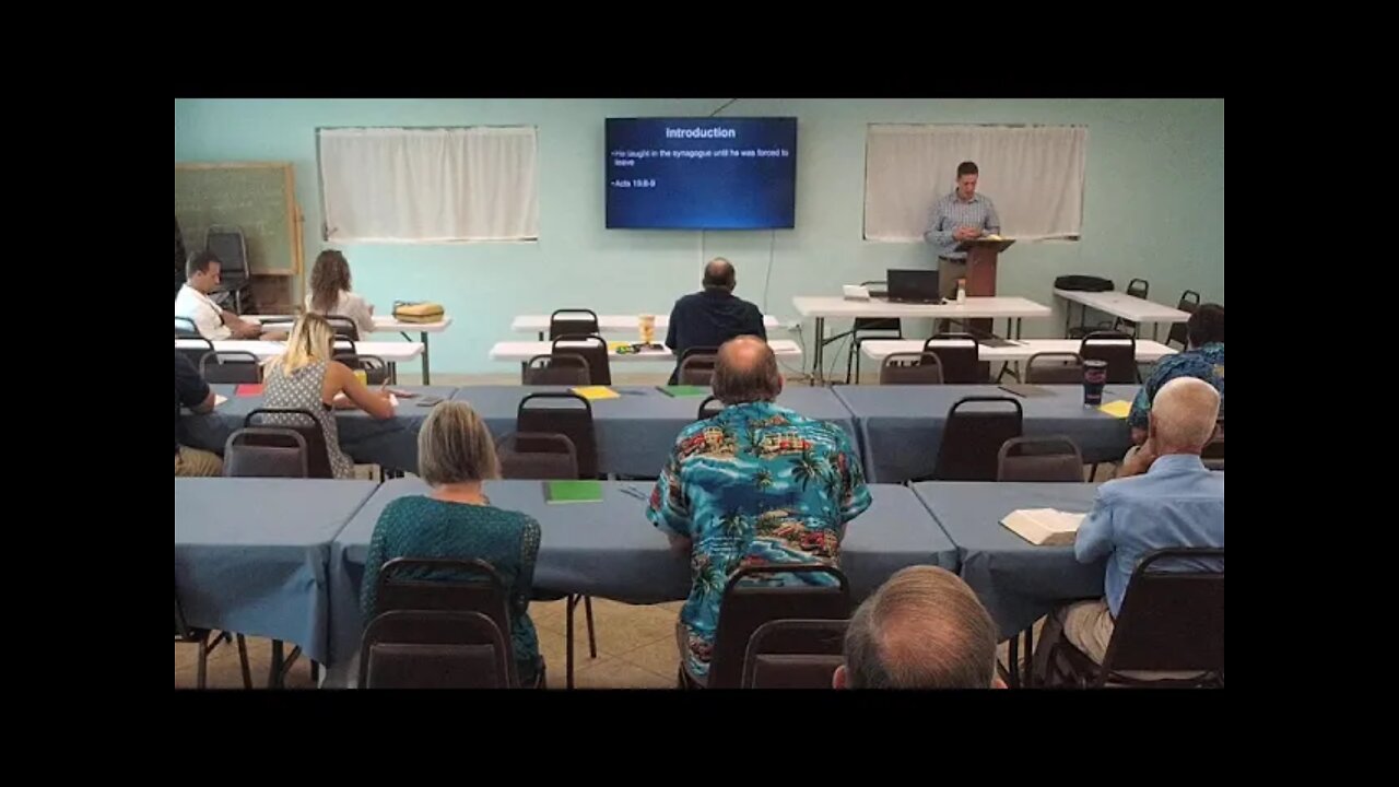 7-25-2021 Ephesians Introduction Pt. 1 with Pastor Craig Campbell
