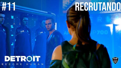 Detroit: Become Human - #11 Recrutando - Walktrough PT-BR - 1080p 60fps