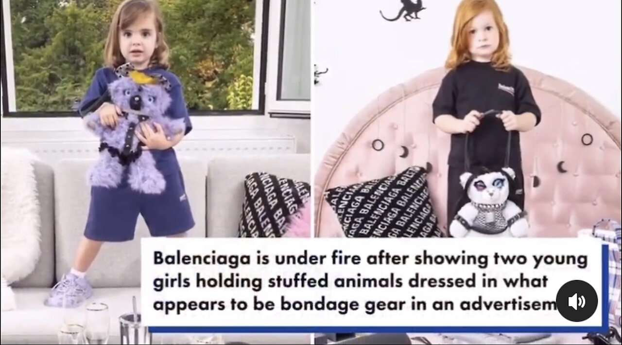 “Balenciaga” recent advertisement included sexualization of children!