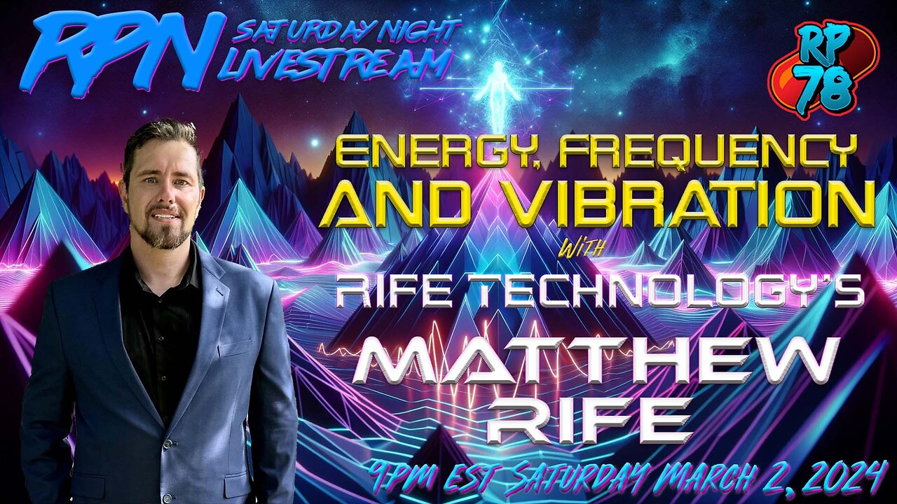 Harnessing The Energy To Heal Yourself with Matthew Rife on Sat. Night Livestream