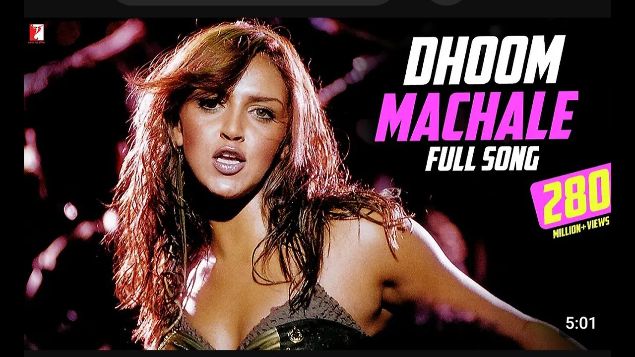 Dhoom Machale Song | DHOOM, Esha Deol, John