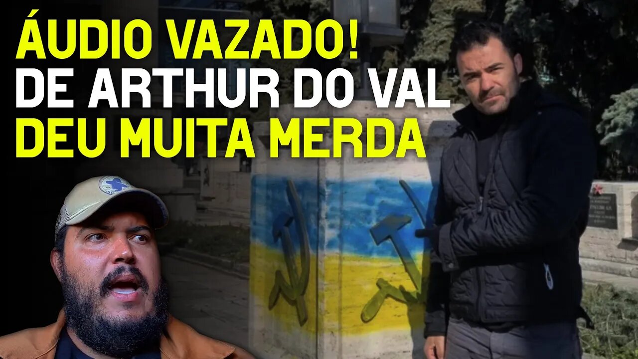 Áudio vazado de Arthur do Val (mamãe falei) diz que mulher ucraniana é 'fácil porque é pobre'