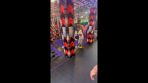 Trampoline Park Ninja Style