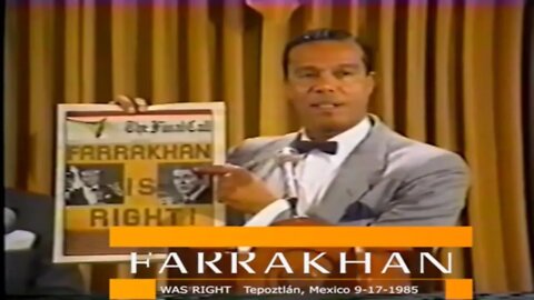 Farrakhan Was Right