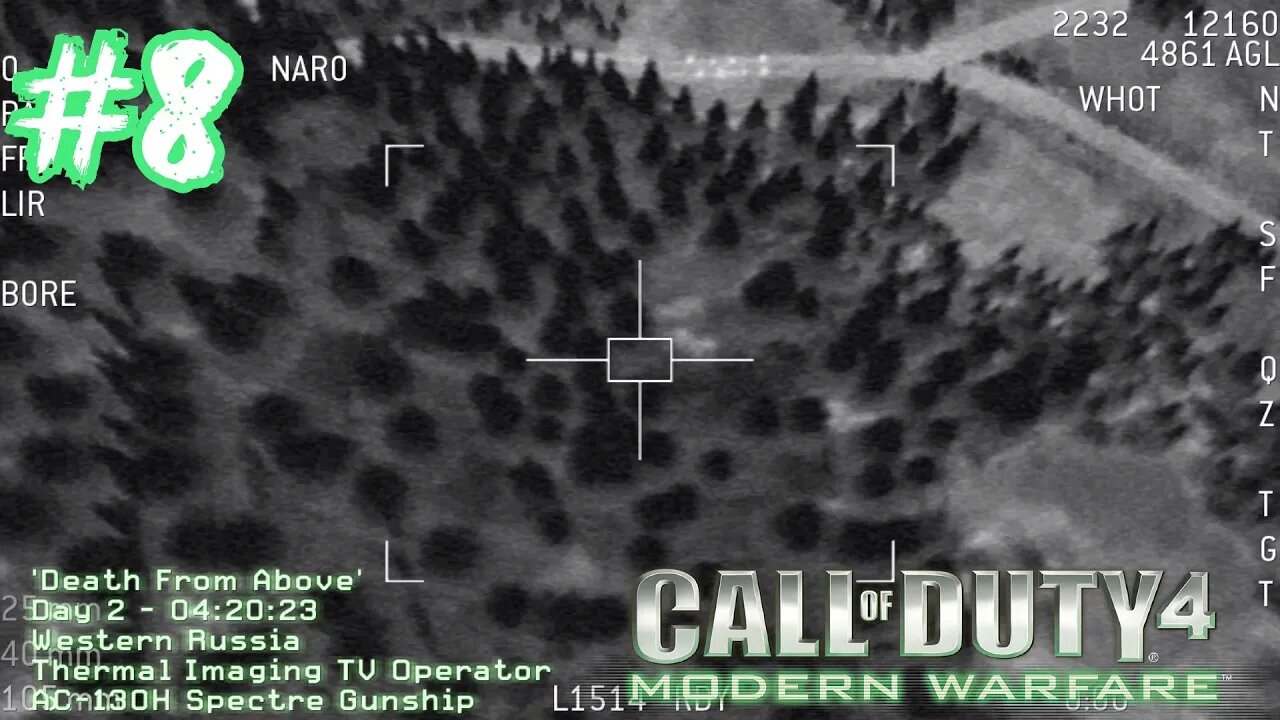 Call of Duty 4: Modern Warfare - Part 8 - Death From Above [COD:4 MW Ep.8]