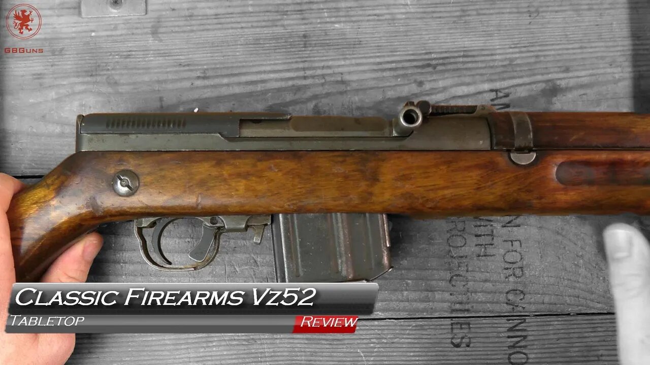 Classic Firearms Vz 52 Tabletop Review and Field Strip