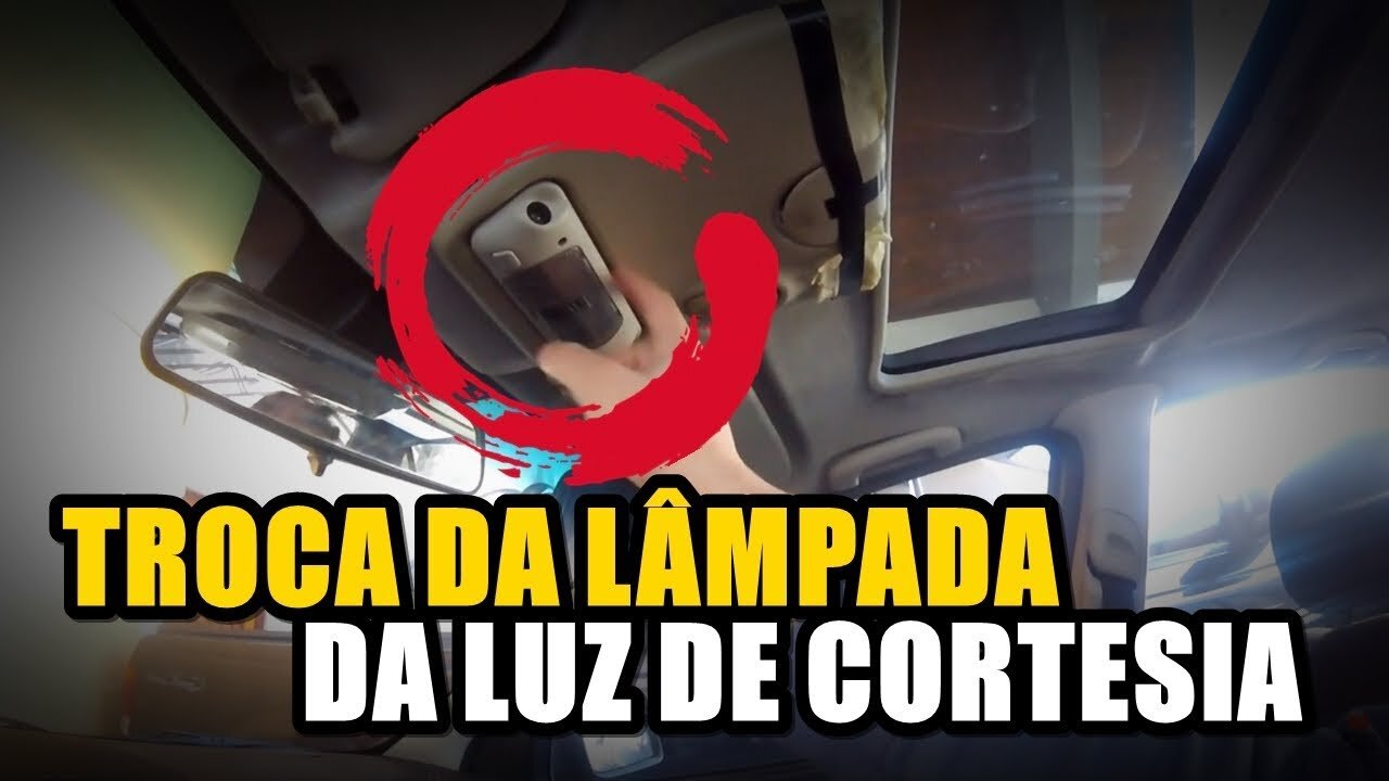 Chevrolet Astra - COMO TROCAR A LÂMPADA DE LUZ DE CORTESIA!