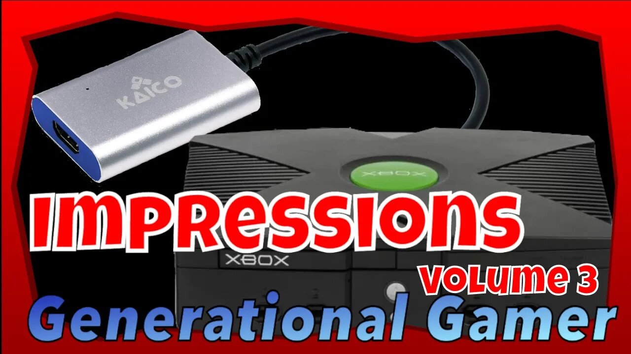 Kaico Labs Xbox HDMI Cable - Pre-release Impressions (Volume 3)