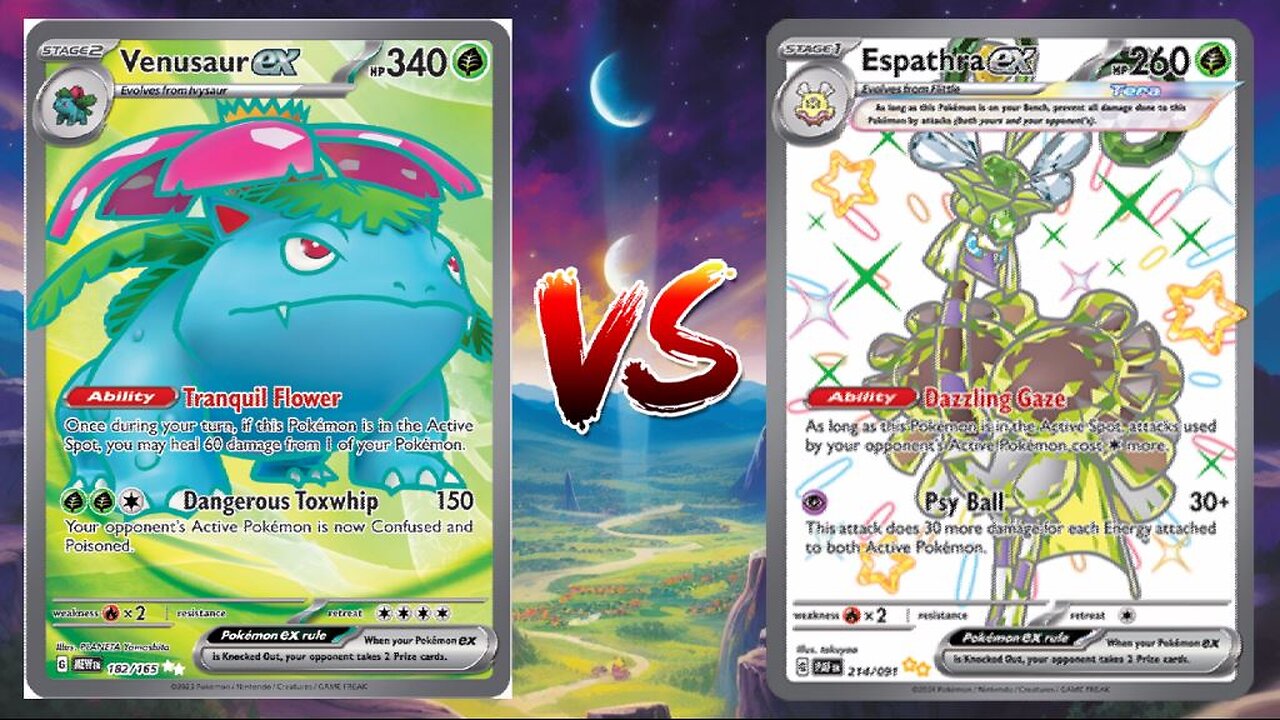 Pokemon TCG Live Venusaur EX Stall VS Espathra EX Gardevoir!!