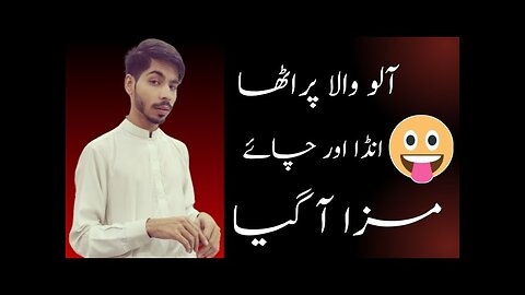 1st Vlog _ Aloo Wala Paratha in Bhatta Chowk Hotel - Muhammad Saleem, Hussain Chui