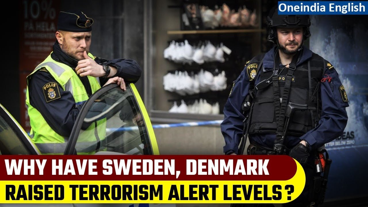 Sweden and Denmark raise threat level in the aftermath of Quran burning incidentsl Oneindia News