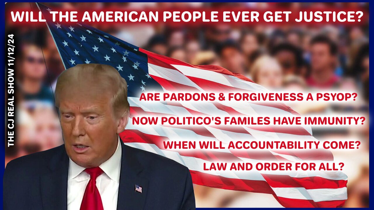 Do Americans Want Justice or Pardons and Walk Aways? Is Eric Trump Promoting Elitism?