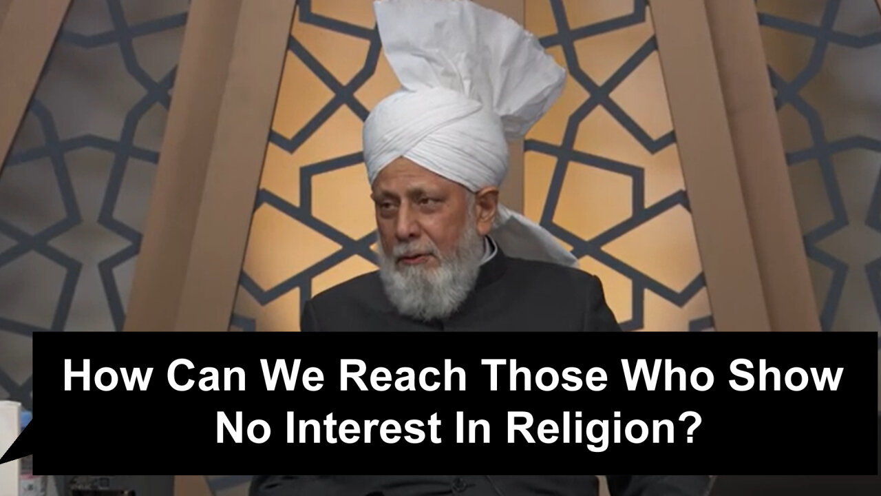 How Can We Reach Those Who Show No Interest In Religion??