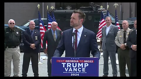 JD Vance Campaigns in Georgia