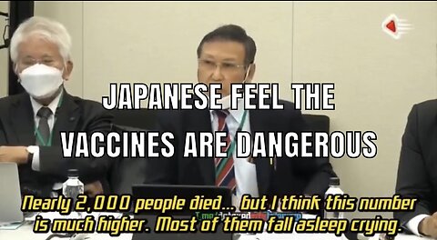 Japanese feel the vaccines are dangerous
