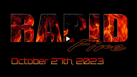 Rapid Fire - October 27th, 2023 -Phil Godlewski