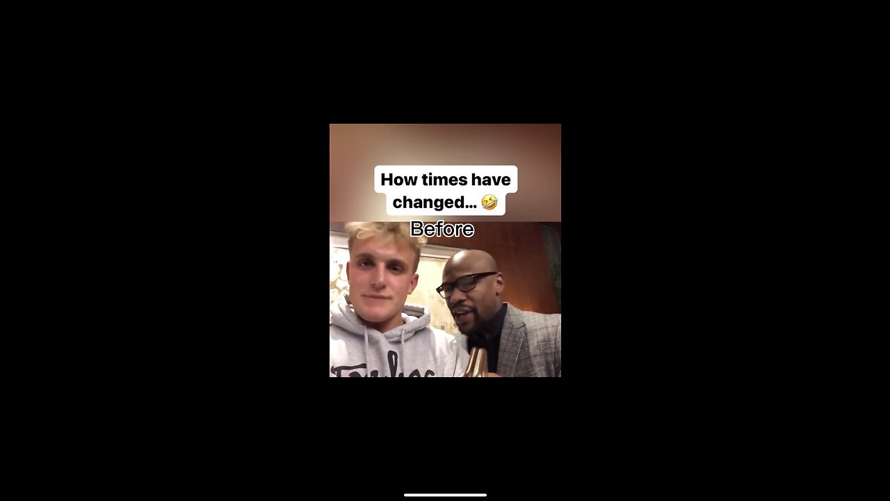 Jake and Mayweather before vs after