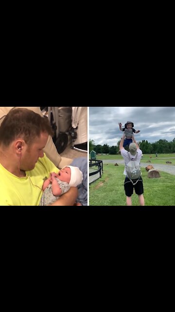 Epic Comparison Of Dad With Newborn Vs. Dad With Toddler