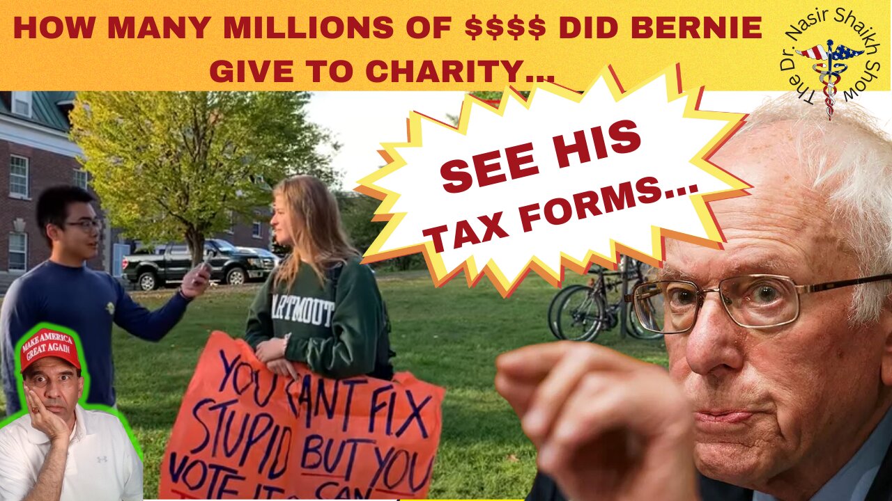 Eye-Opening Response: Woke SJW Students React to Bernie's Shocking Lack of Charity Contributions