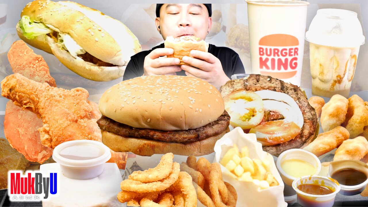 My 1st Burger King Mukbang (I Eat POV) | 3D ASMR 3POV Mukbang By You. Immersive Mukview