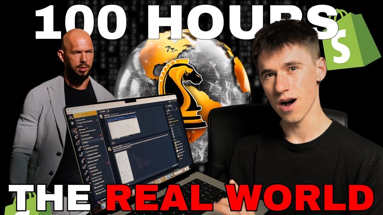 Andrew Tate's Real World 100-Hour Dropshipping Course Challenge 2024