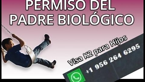 Tengo que llevar alguna carta de permiso del papá de mi hija menor en la Entrevista Visa K1/K2?