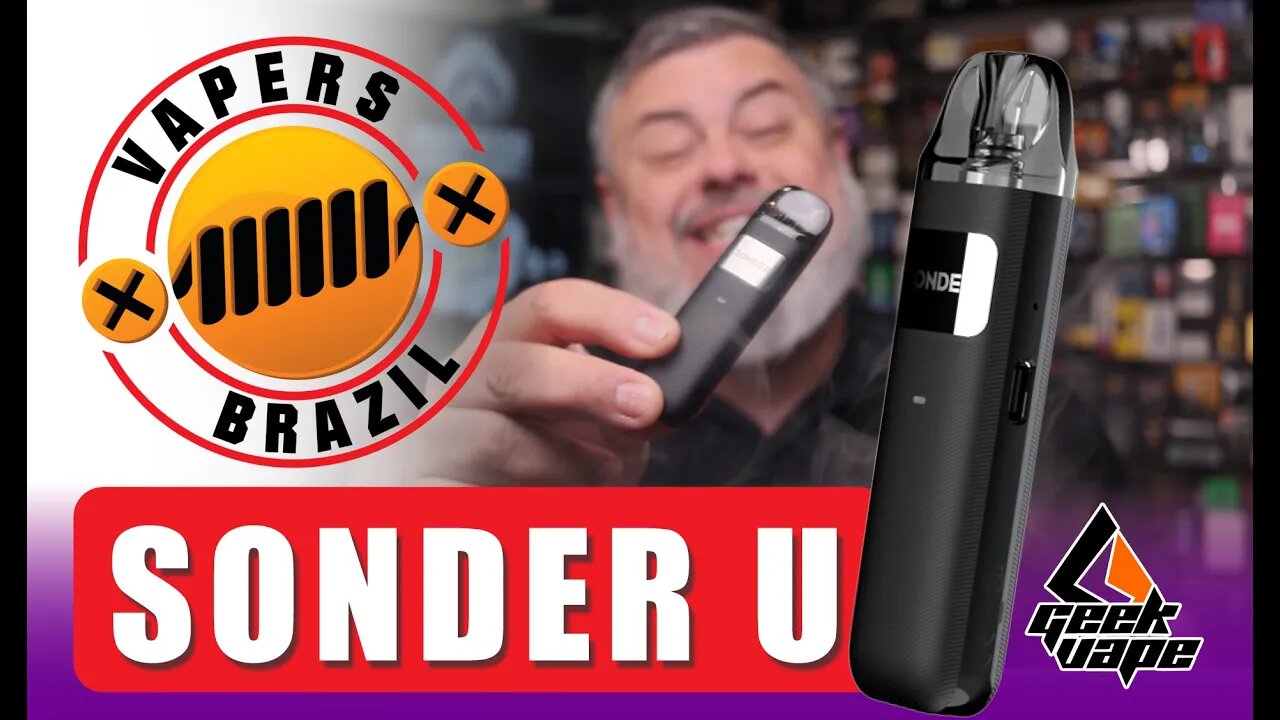 Geekvape Sonder U Pod - Lançamento com 1000mAh de Bateria - Review PTBR