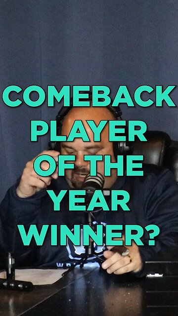 Damar Hamlin DOES NOT DESERVE Comeback Player of the Year.