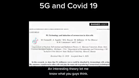 5G & Covid 19 Vax May Be A Global Manchurian Candidate?