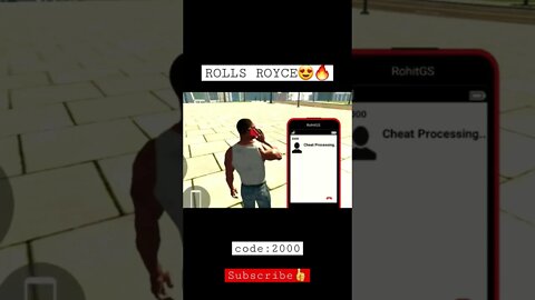 CAR CODE ROLLS-ROYCE🤒🥵 #indian Bike Simulator 3D #gameplay #viralvideo #shorts #car #trending