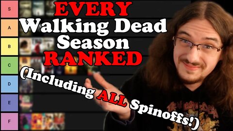 EVERY Season of The Walking Dead Ranked! Including Fear, World Beyond and Tales!