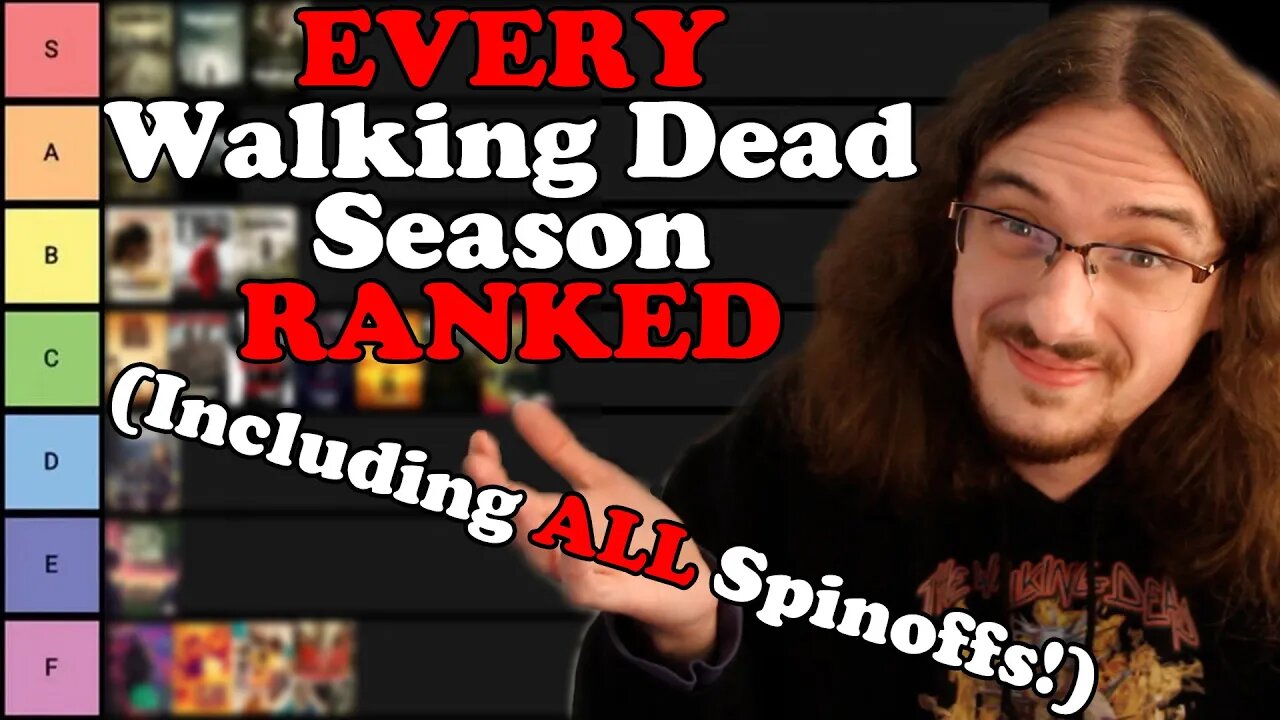 EVERY Season of The Walking Dead Ranked! Including Fear, World Beyond and Tales!