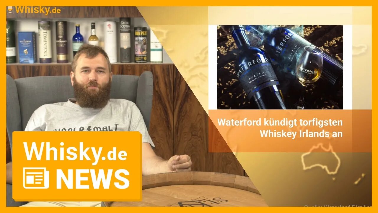 Waterford stellt Irlands am stärksten getorfte Whiskies vor | Whisky.de News