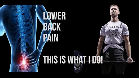 Exercises for my Lower back injury