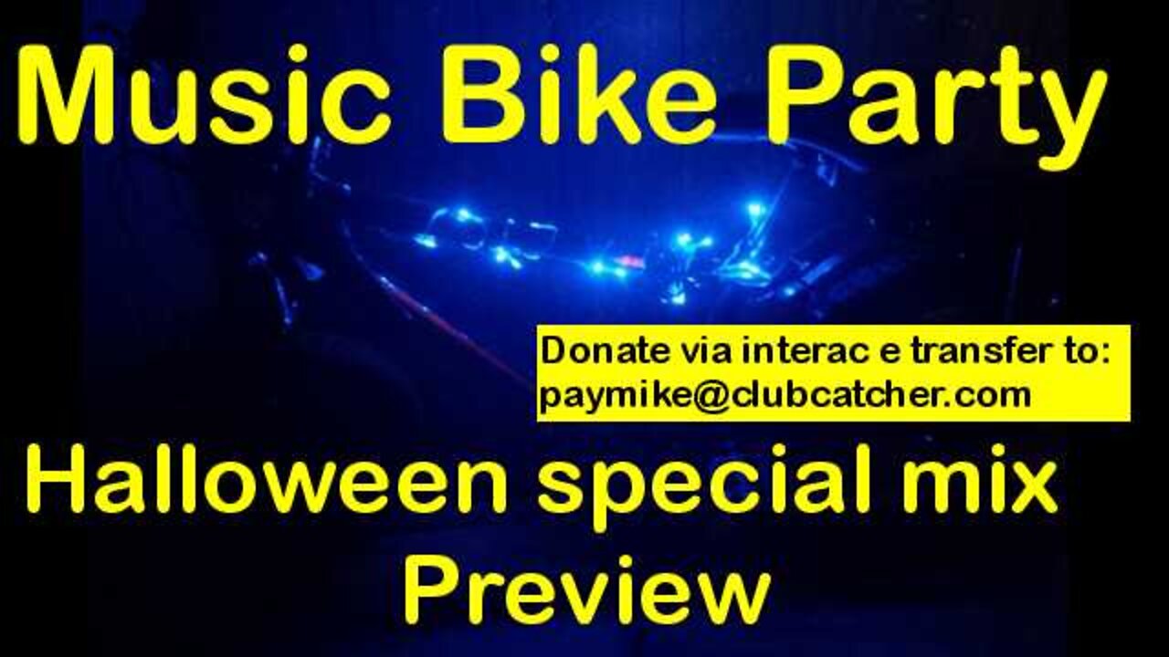 Special Halloween Mix for Music Bike Party