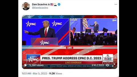 Dan Scavino🇺🇸🦅Mar 04, 2023, 11:46 PM