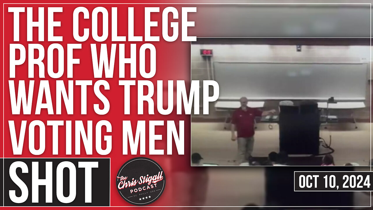 The College Prof Who Wants Trump Voting Men Shot