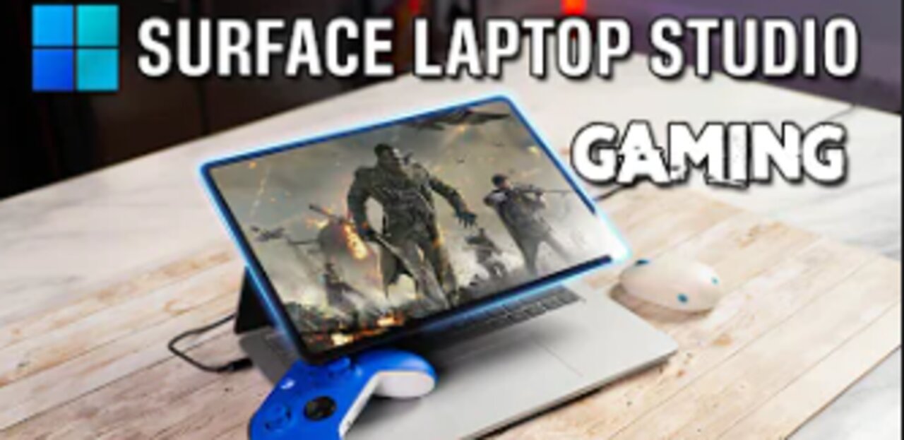 Surface Laptop Studio | Gaming!!!