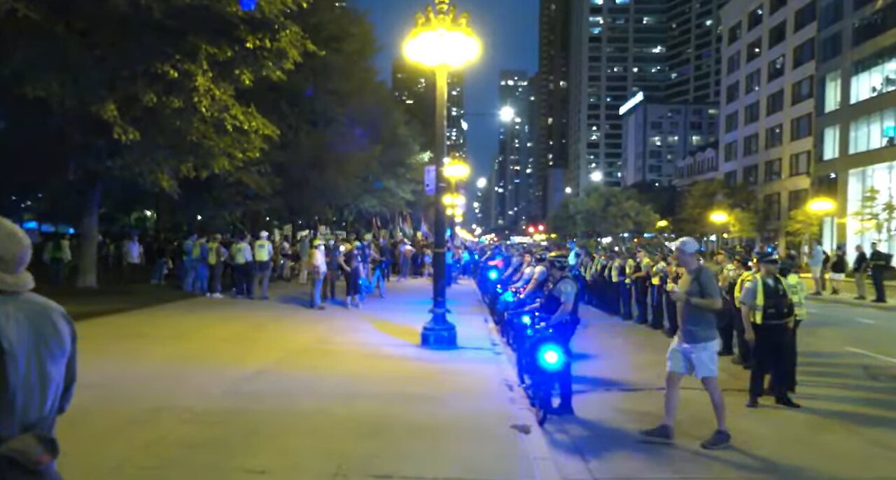 LIVE COVERAGE: Downtown protest ahead of DNC