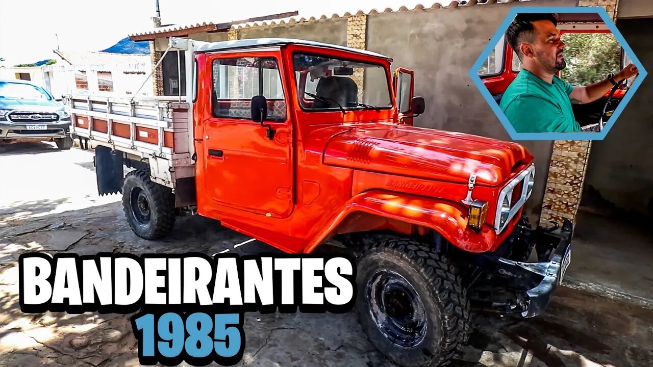 Dirigi uma TOYOTA BANDEIRANTE 1985 - T1 EP.25