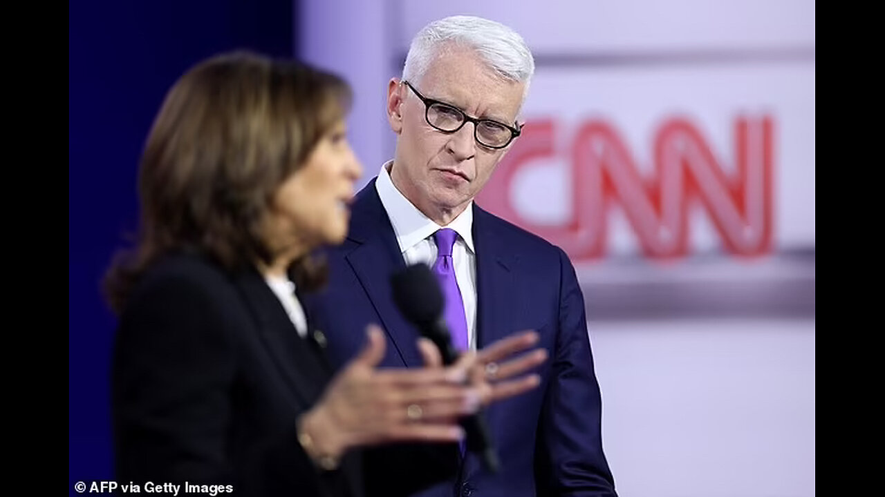 CNN’s Anderson Cooper EXPOSES Harris as a Hypocrite With This INSANE QUESTION | Elijah Schaffer