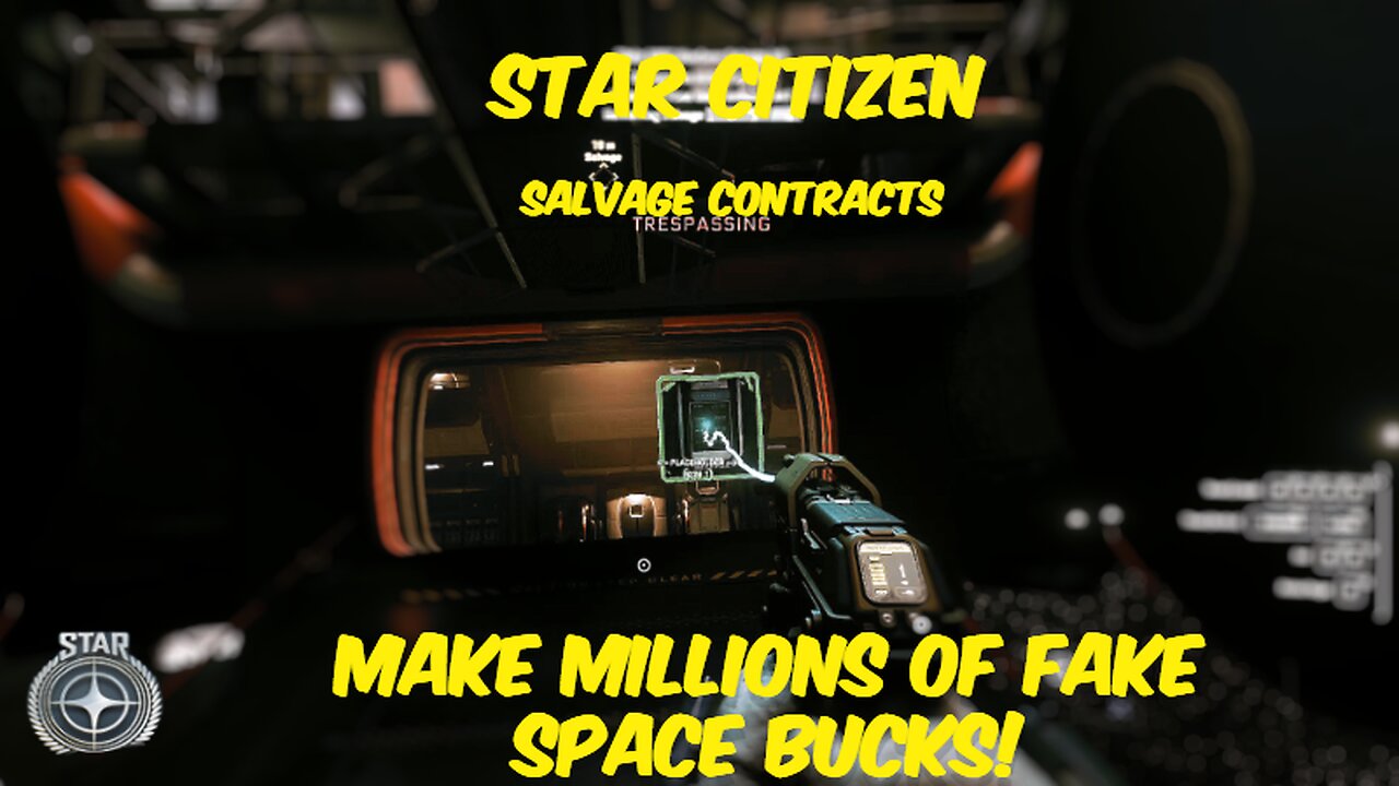 Star Citizen how to make MILLIONS!! from salvage contracts