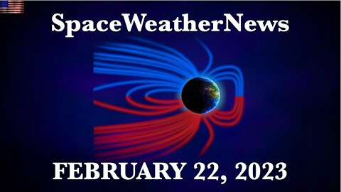 Solar Flares, Coronal Holes, New Aurora | S0 News Feb.22.2023