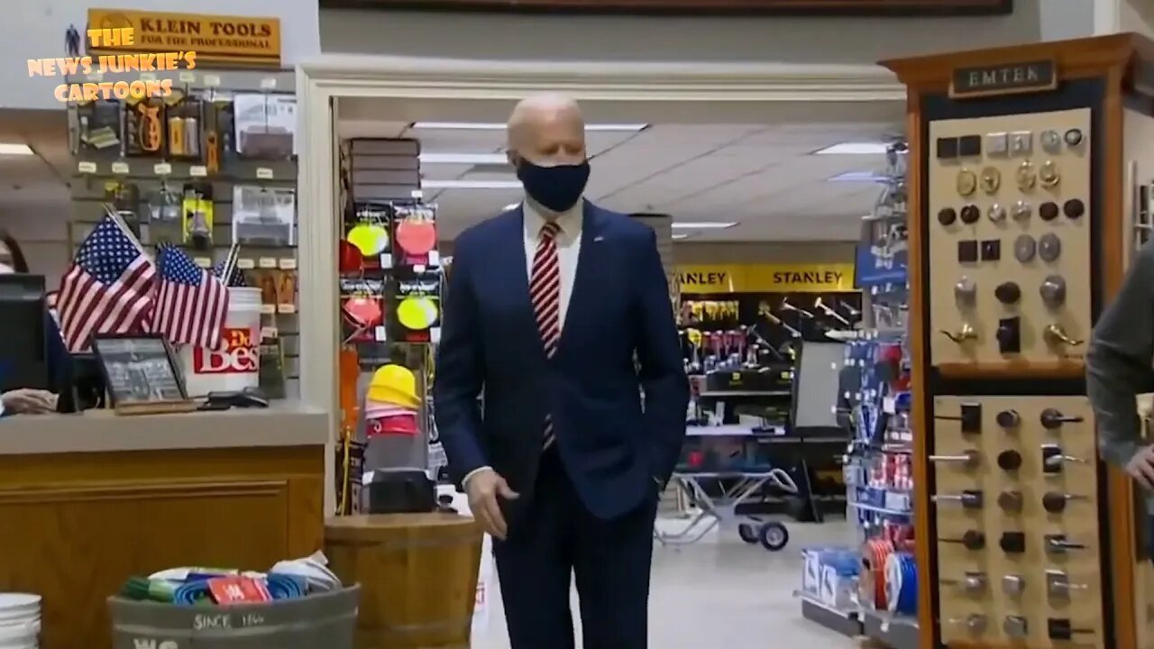 Biden ignores questions about whether or not there is a crisis at the border.