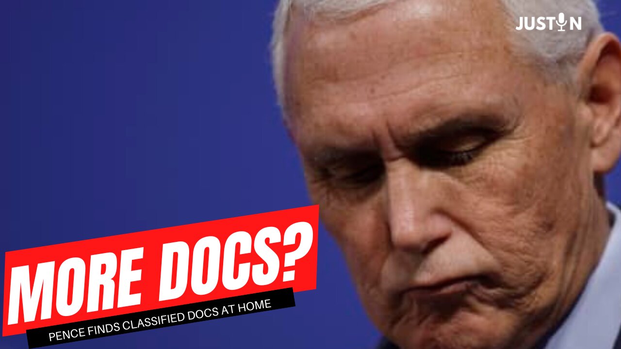 Pence Finds Classified Docs Too!