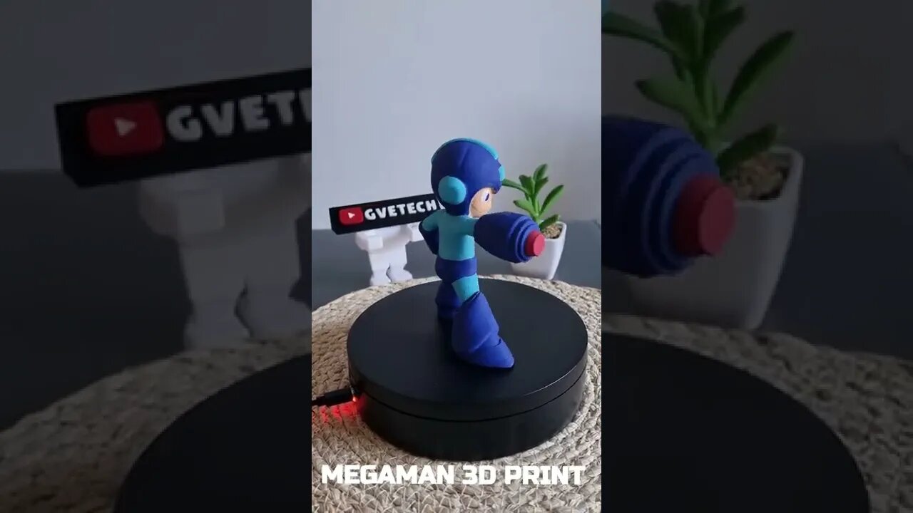 Megaman 3D Print, blasters set to stunt. #shorts #megaman #rockman #nes #snes #capcom #ps4 #xbox