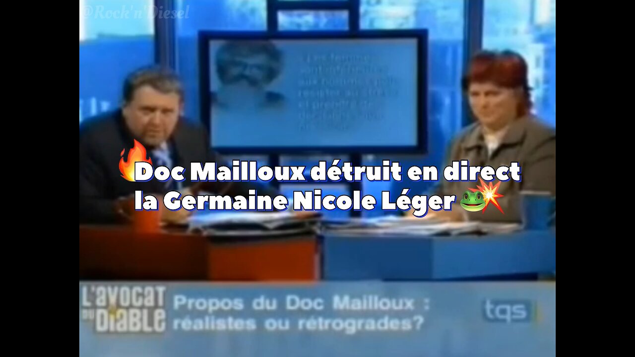 En hommage à Doc Mailloux 🪦 Comment remettre à sa place une Germaine! 🤣👍🏻